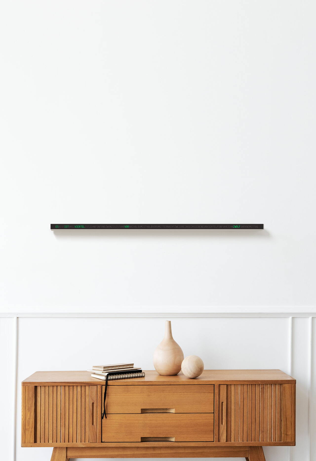 ZEITMETER Wortuhr deutsch ZEITMETER Wortuhr deutsch