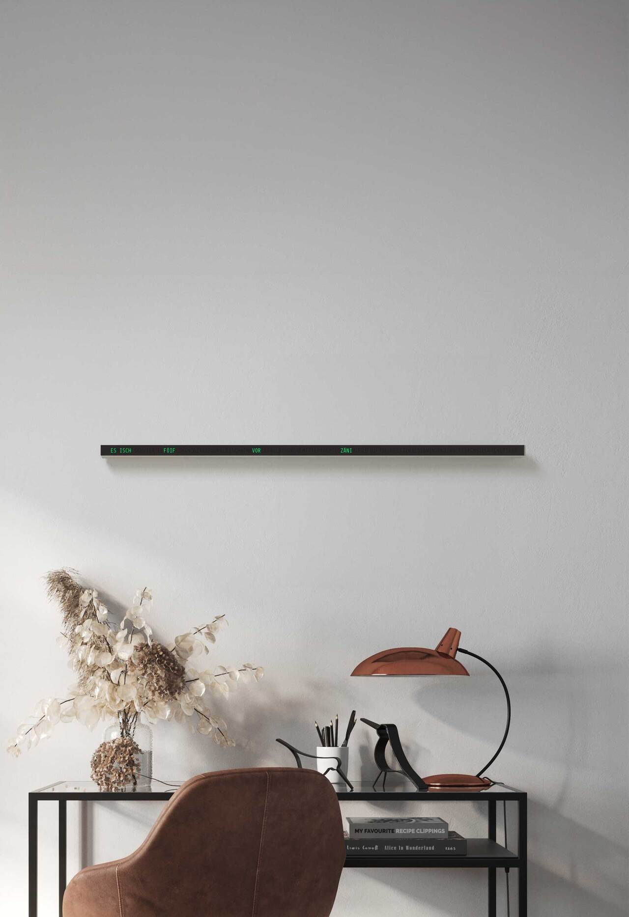 ZEITMETER Wortuhr Züritütütsch ZEITMETER Wortuhr Züritütütsch