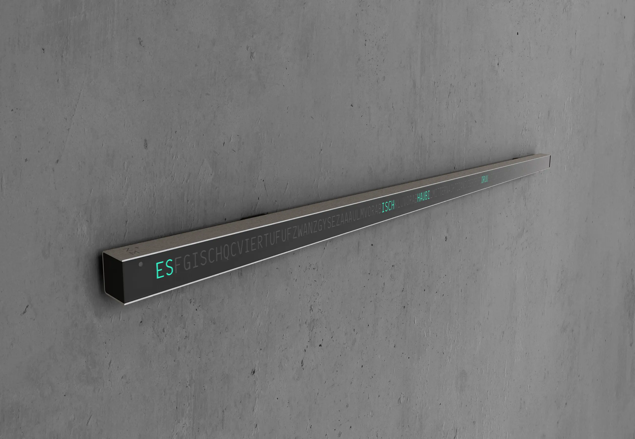 ZEITMETER Wortuhr Bärndütsch